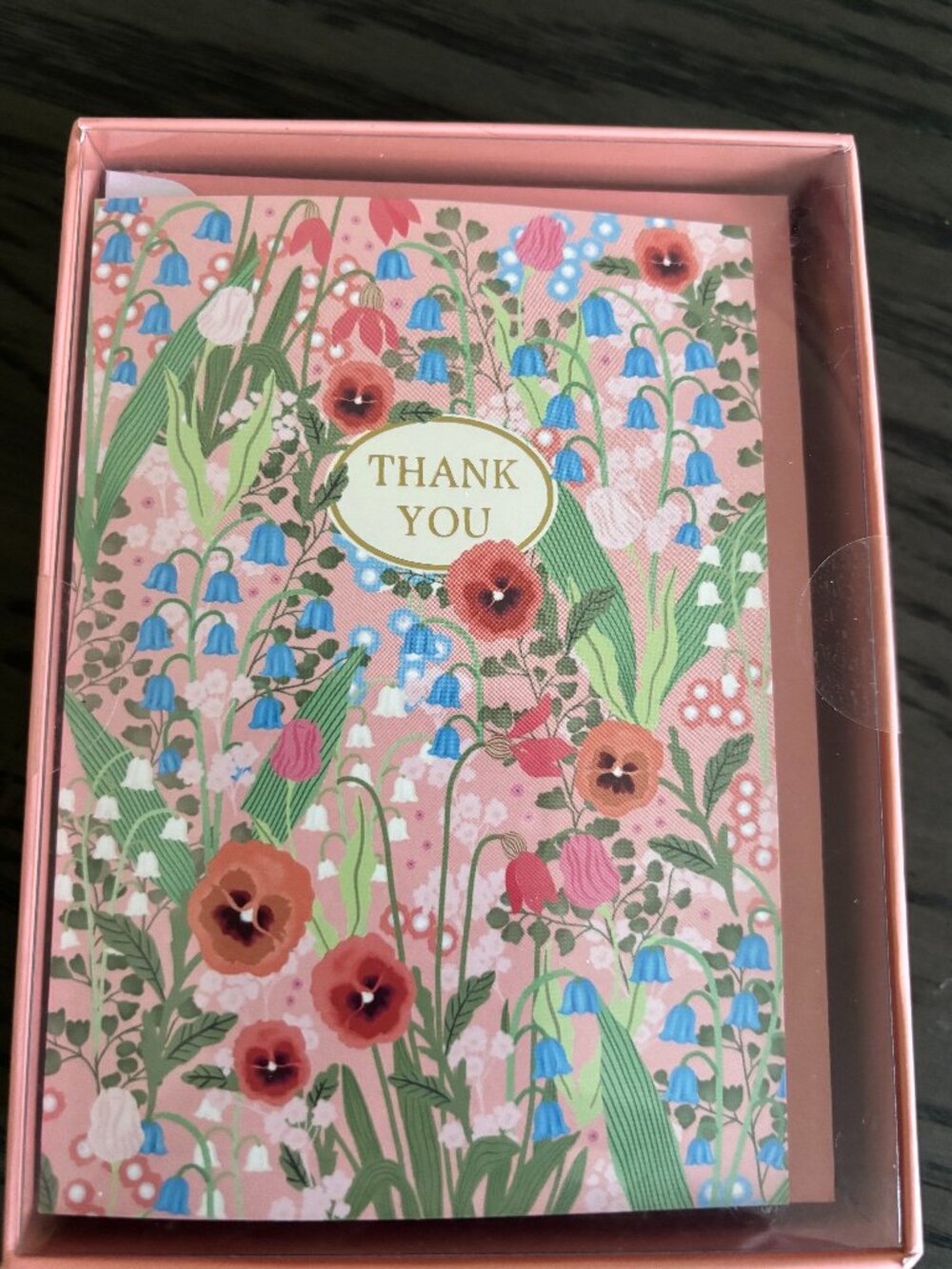 Thank You Cards & Envelopes (12) NWT